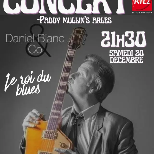 Concert Daniel Blanc & Co au Paddy Mullin's_Arles