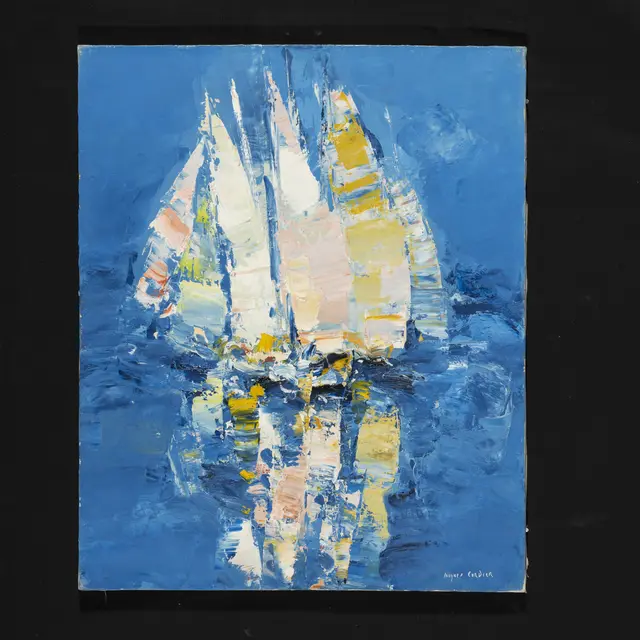 Exposition - Jacques Cordier le peintre révélé par Saint-Tropez : des sentiments au pinceau_Saint-Tropez