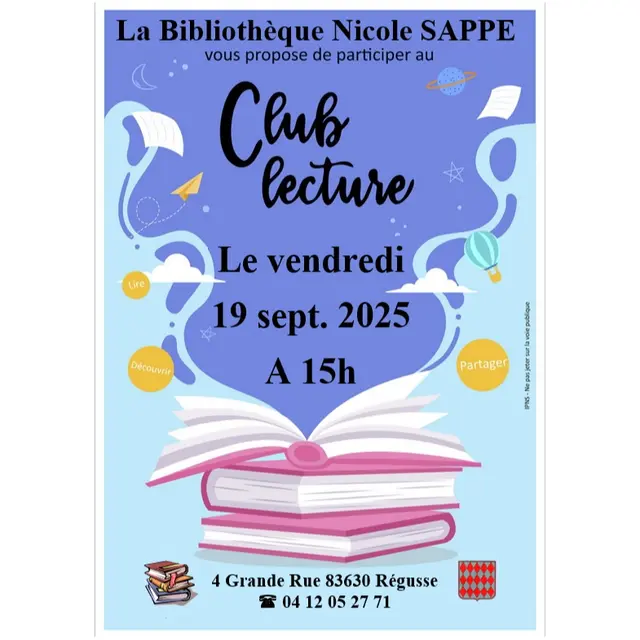 Club de lecture_Régusse
