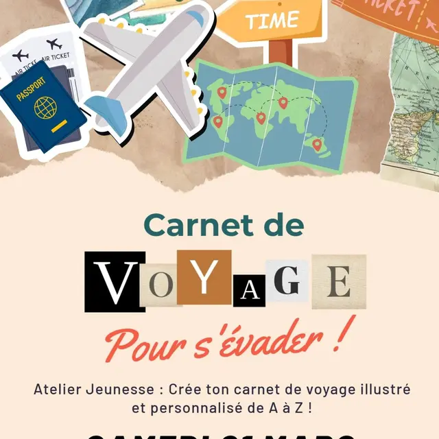 Atelier carnet voyage jeunesse_La Croix-Valmer