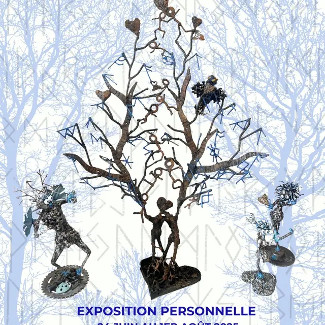 Exposition CHENO MAGICAL TROLL WOODS - L'atelier Beaulieu-sur-Mer_Beaulieu-sur-Mer