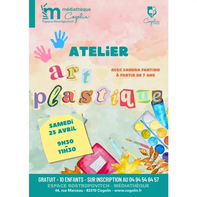Atelier arts plastiques_Cogolin