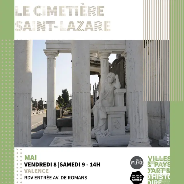 Visite guidée : Le cimetière Saint-Lazare - Printemps des cimetières_Valence