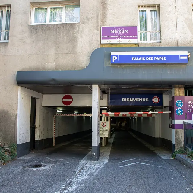 Parking Palais des Papes_Avignon