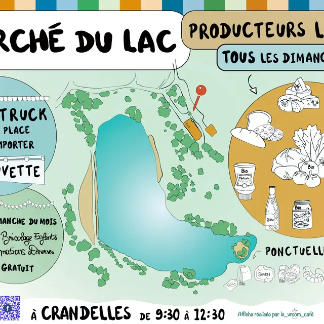 Marché du lac