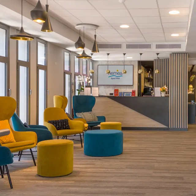 Reception Appart hotel Nemea Nicde Arenas