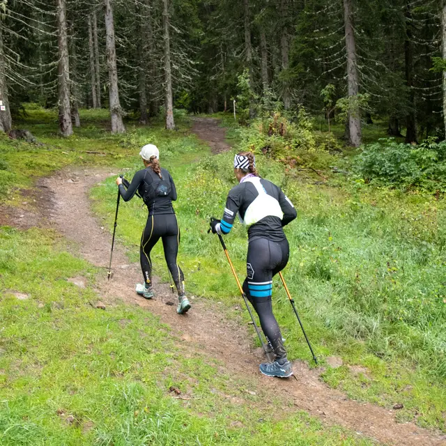 Parcours trail Du Roc des Évettes au Ban Rouge