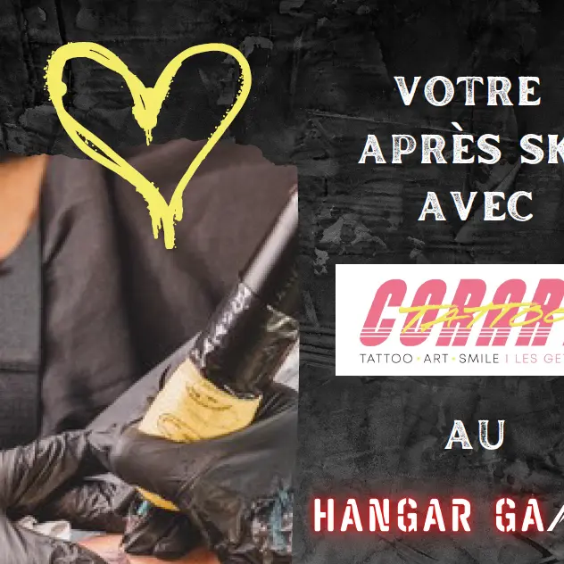 Soirée tatouage par CORART_Les Carroz-d'Arâches