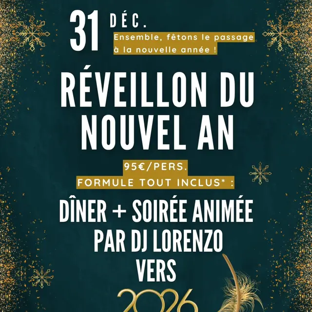 Réveillon à La Maison de Catherine_Puy-Saint-Pierre