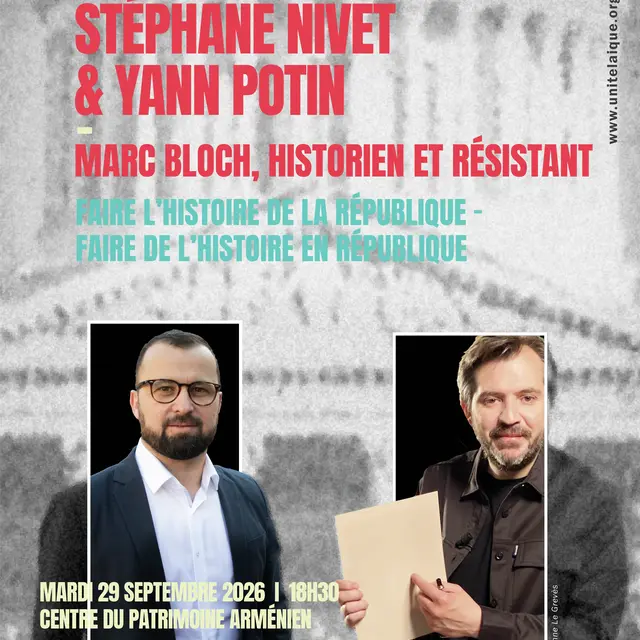 Conférence : Marc Bloch, historien et résistant_Valence