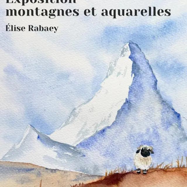Exposition Montagnes et Auqarelles