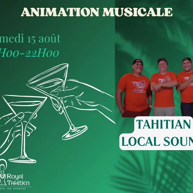 Tahiti Local Sound en concert au Royal Tahitien_Pirae