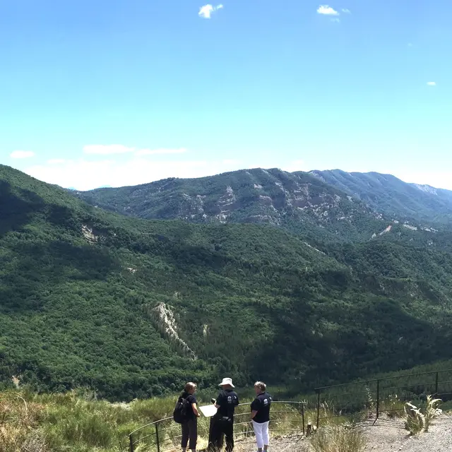 Panorama de la montagne de Mélan_Le Castellard-Melan