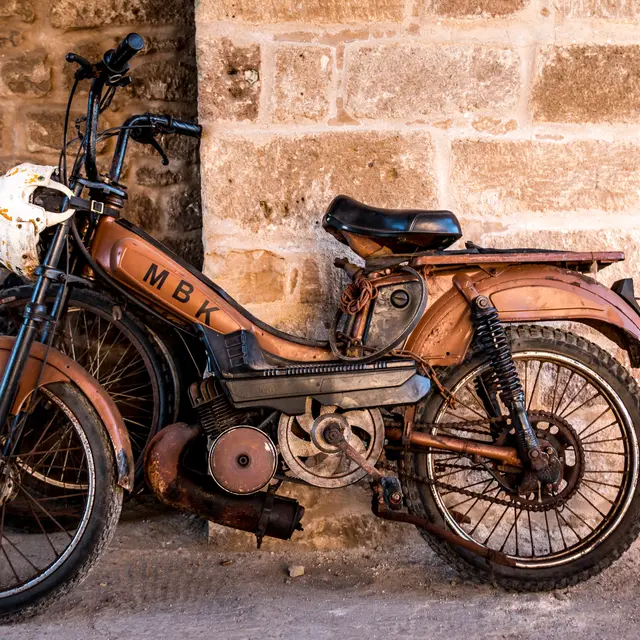 Old moped