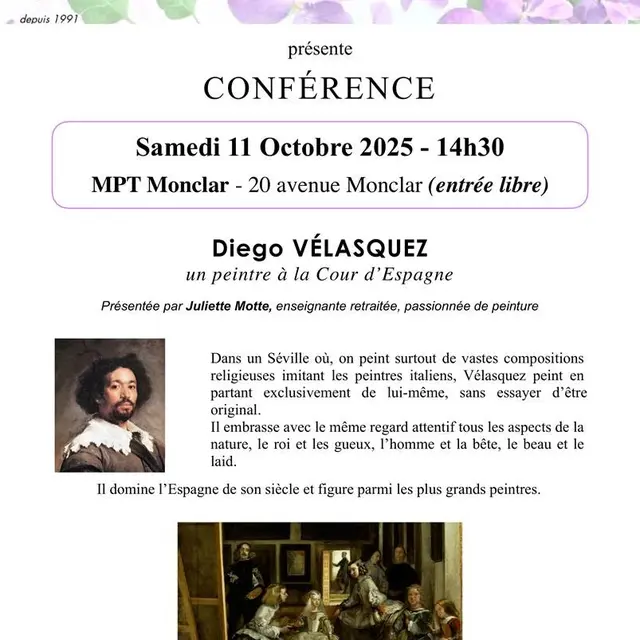 Diego Vélasquez, un peintre à la cour d'Espagne_Avignon