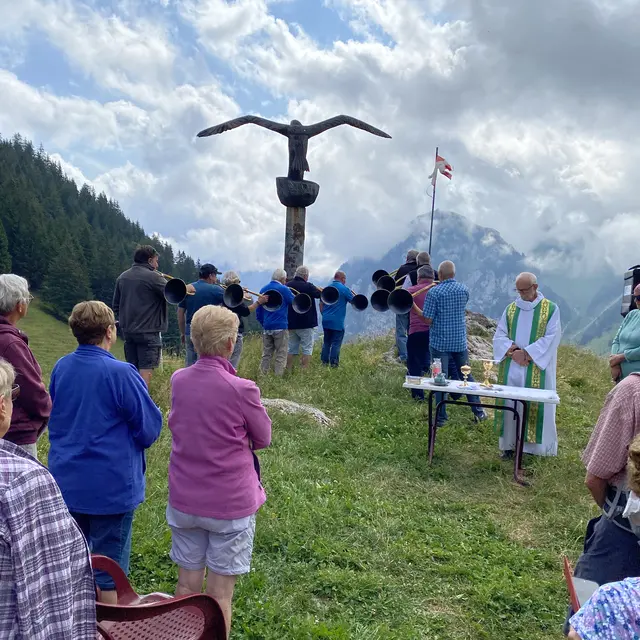 Messe sur l'alpage