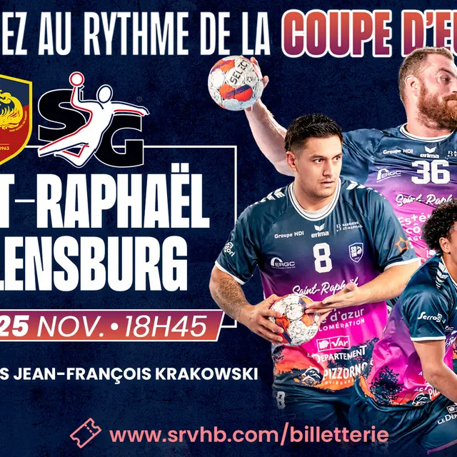 Handball - Saint-Raphael Vs Flensburg_Saint-Raphaël