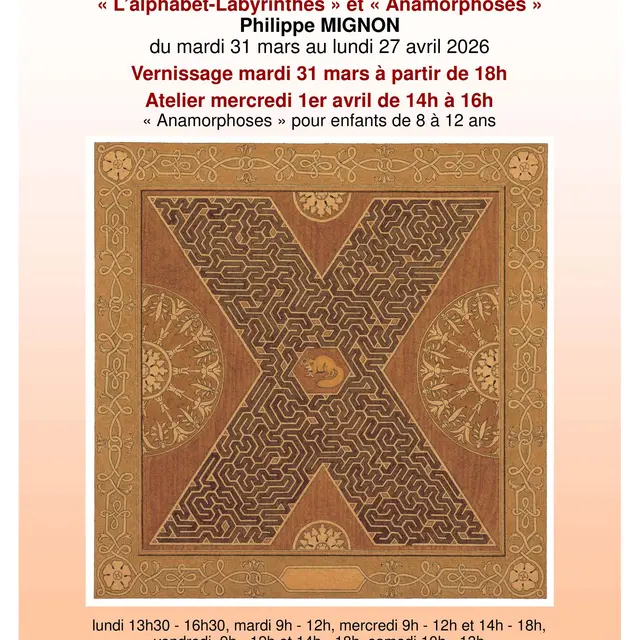Exposition L'alphabet-Labyrinthes et Anamorphoses_Barbentane