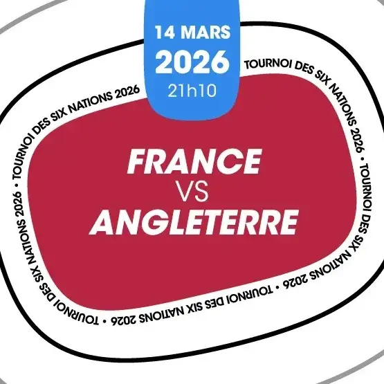 Rugby France vs Angleterre au Stade de France