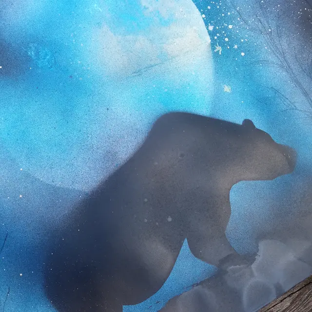 Atelier Street-Art : peignez votre ours rêveur_Entremont-le-Vieux