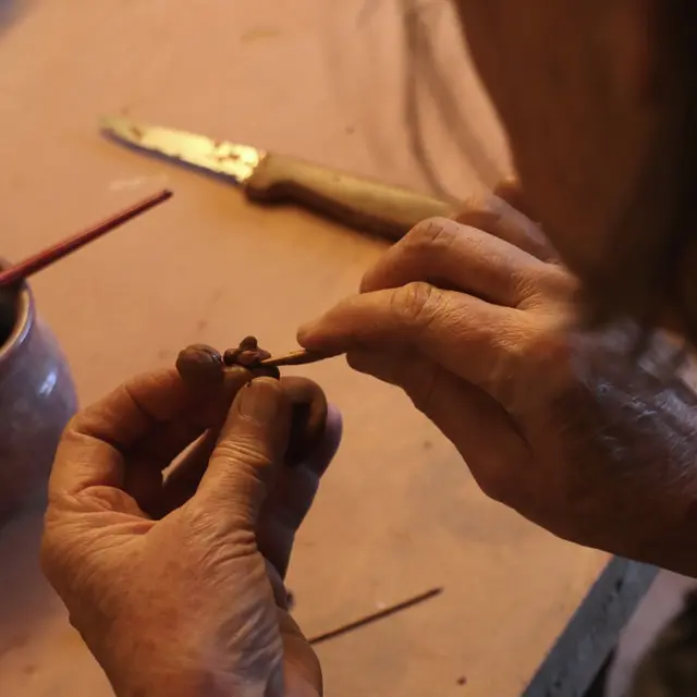 Béatrice Marguerat - modelage de santons