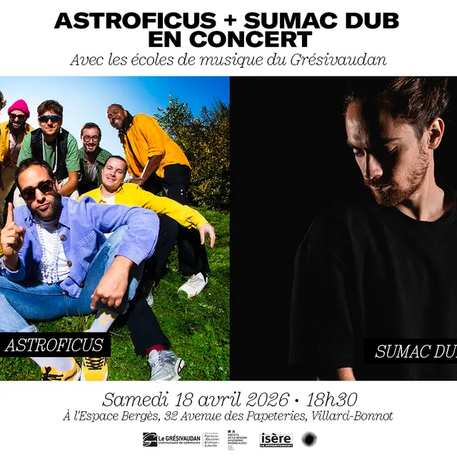Concert - Astroficus et Sumac Dub avec les écoles de musique du Grésivaudan_Villard-Bonnot