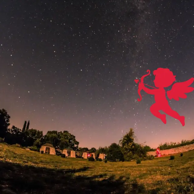 Saint Valentin dans les étoiles