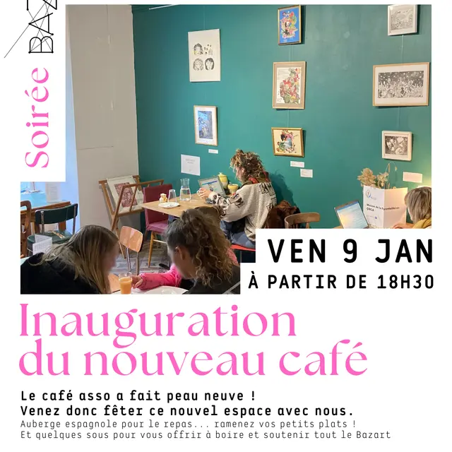affiche nouveau cafe