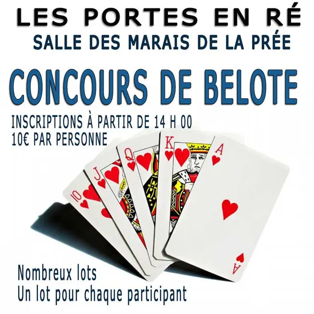 Concours de belote_Les Portes-en-Ré