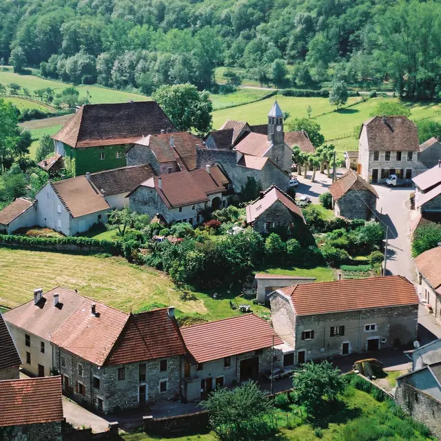 Vue aérienne Saint-Champ