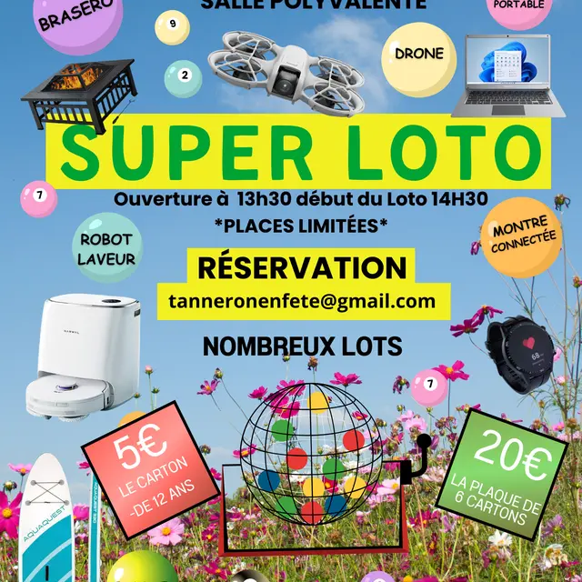 Super loto de printemps_Tanneron