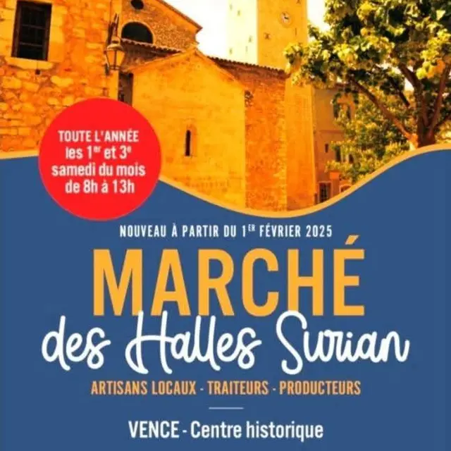 Marché de l' artisanat des Halles Surian_Vence