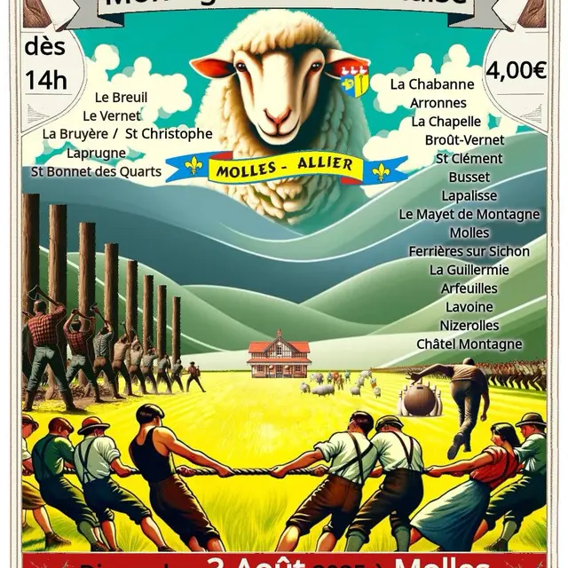 Les Grands Jeux de la Montagne Bourbonnaise_Molles