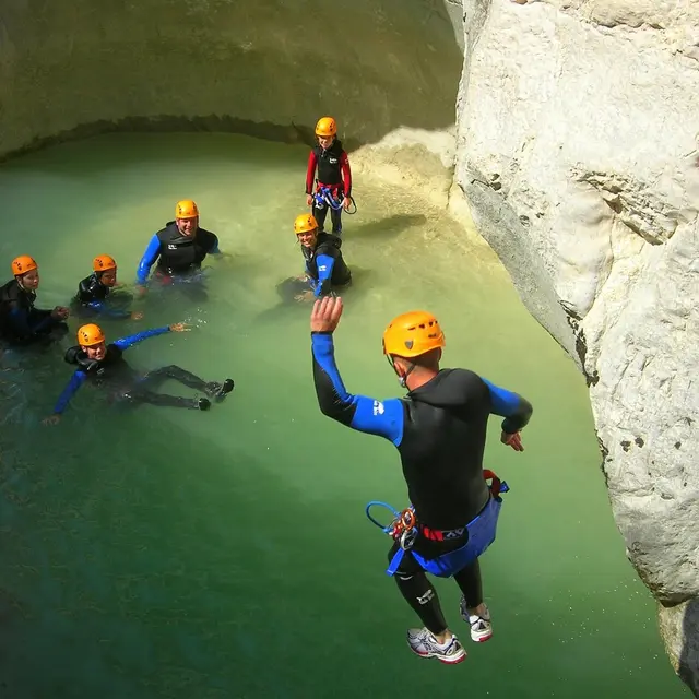 Canyoning avec Explore Aventure