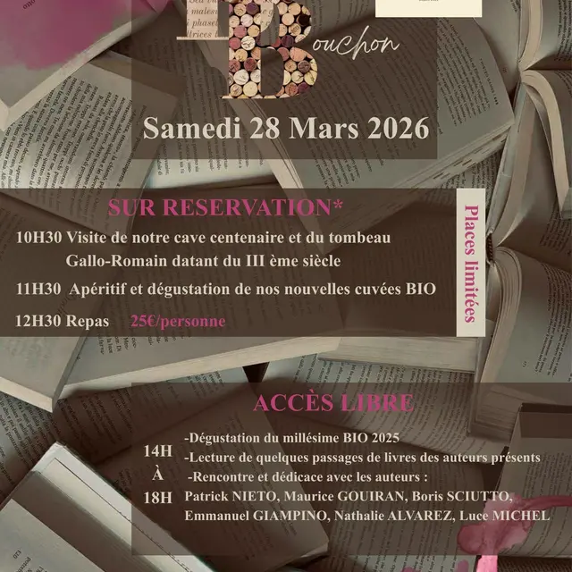 Bouquin Bouchon : visite, dégustation et repas_La Roquebrussanne