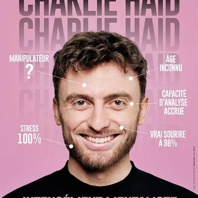 Spectacle : Charlie Haid – Intensément mentaliste_Hyères