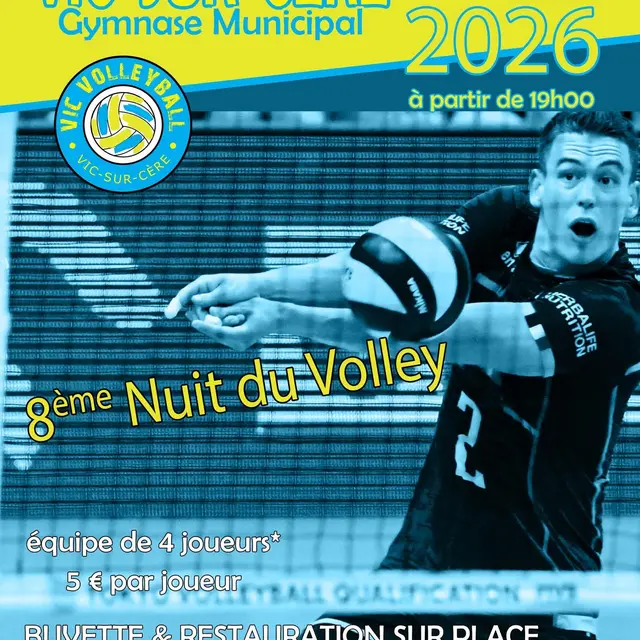 La nuit du volley_Vic-sur-Cère