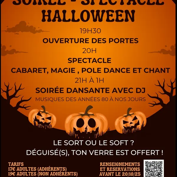 Soirée-spectacle Halloween_Romans-sur-Isère
