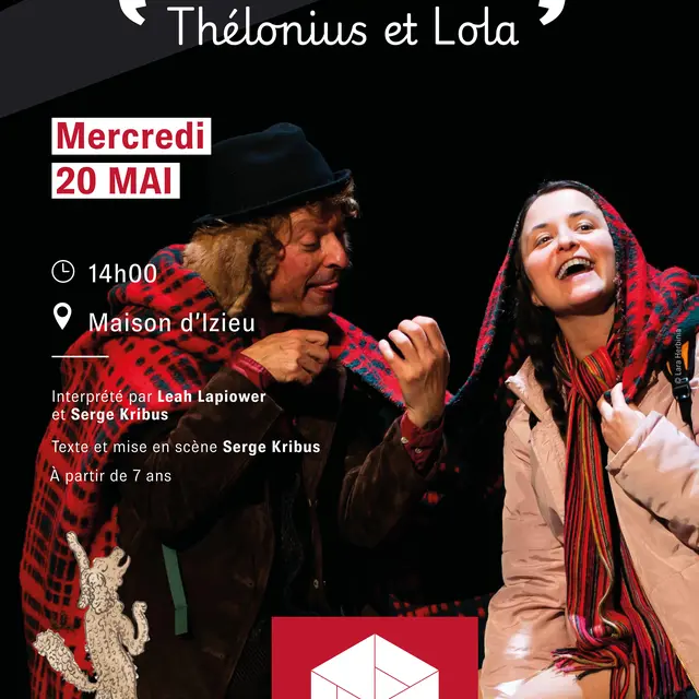 Affiche Thélonius et Lola - Maison d'Izieu_Izieu