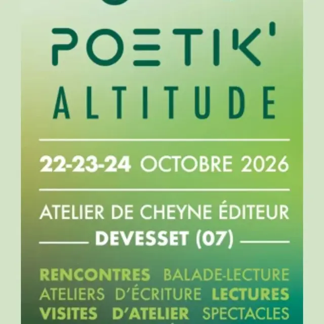 Poetik'Altitude