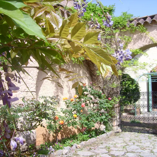 Entrée de la maison les Oiseaux