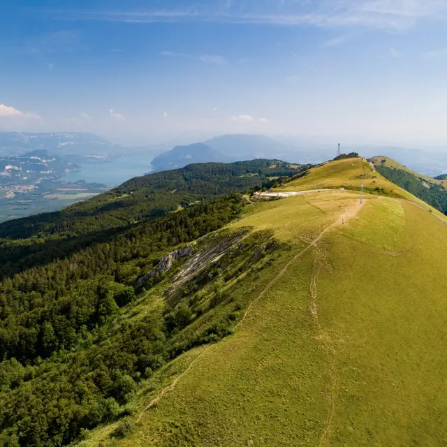 Parcours trail : montée du Grand Colombier depuis le Valromey_Arvière-en-Valromey