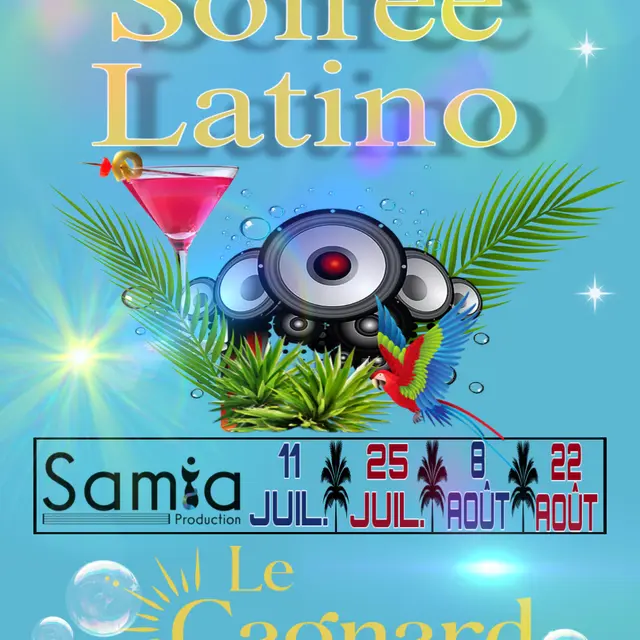 soirée latino animé par samia EMB