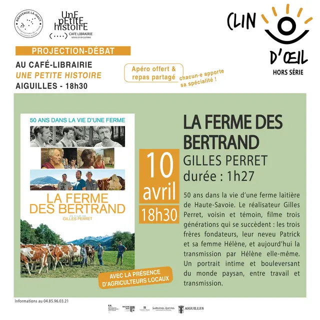 Projection - La ferme des Bertrand_Aiguilles