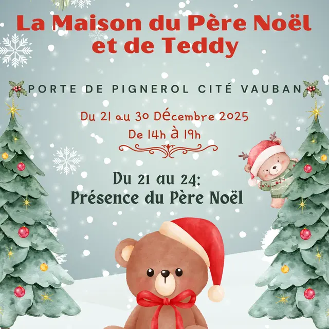 La Maison du Père Noël et de Teddy_Briançon