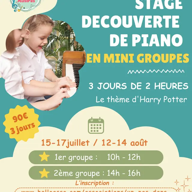 Stage découverte de piano en mini groupes_Sainte-Marie-de-Ré