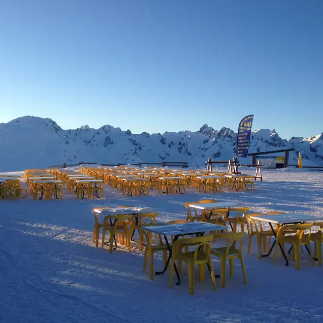 Terrasse hiver Carlines