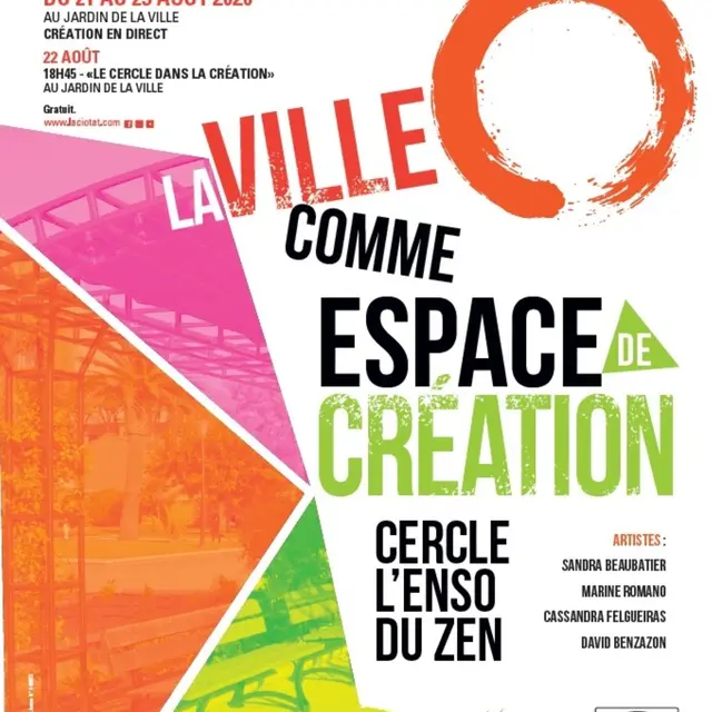 La Ville Comme Espace de Creation - Cercle l'Enso du Zen_La Ciotat