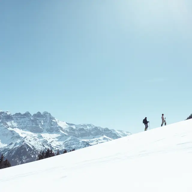 Piste rouge Abérieu / Rando-Parc Morgins_Morgins