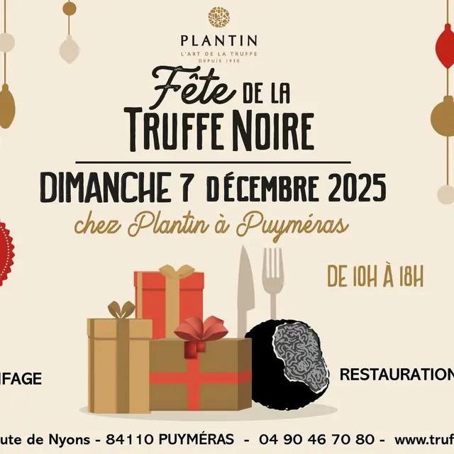 Plantin fête Noël autour de la truffe noire_Puyméras